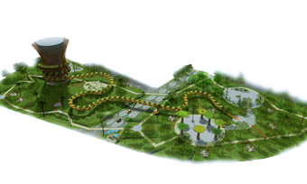 Concurso de diseño para el mejoramiento Urbano-Arquitectónico de la Plaza Bolognesi, Mirador cerro Palmeras